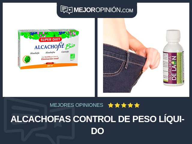 Alcachofas Control de peso Líquido