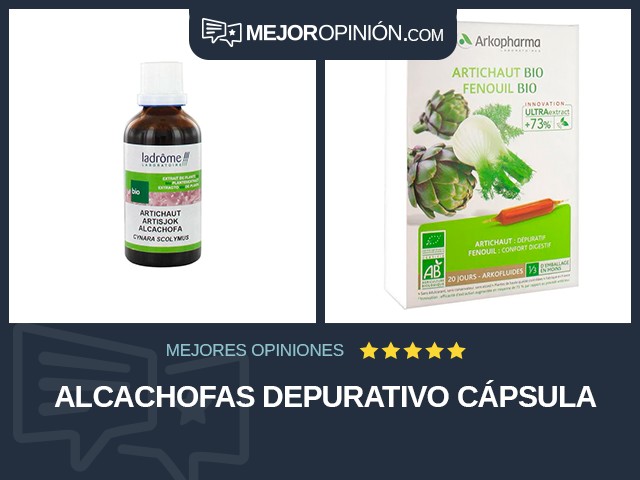 Alcachofas Depurativo Cápsula