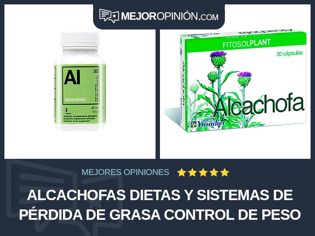 Alcachofas Dietas y sistemas de pérdida de grasa Control de peso