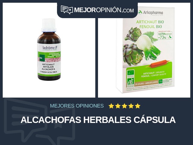 Alcachofas Herbales Cápsula