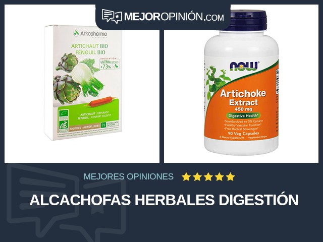 Alcachofas Herbales Digestión