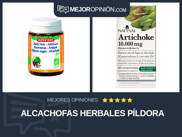 Alcachofas Herbales Píldora