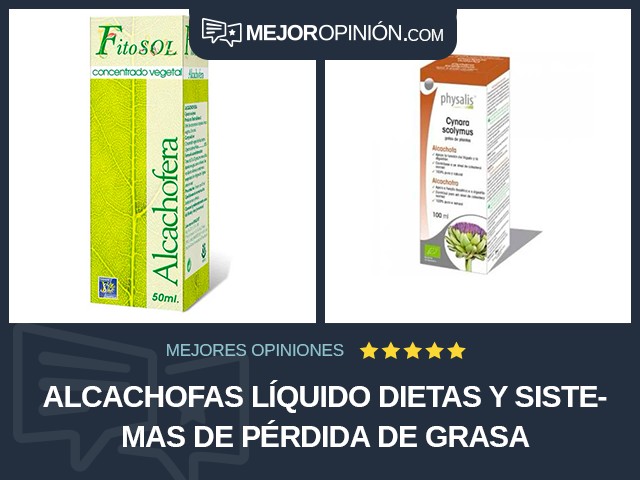 Alcachofas Líquido Dietas y sistemas de pérdida de grasa