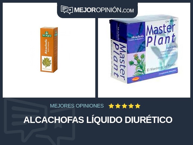 Alcachofas Líquido Diurético