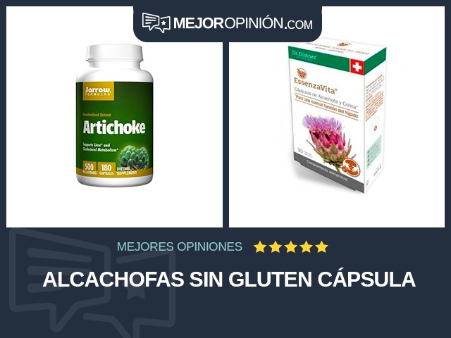 Alcachofas Sin gluten Cápsula