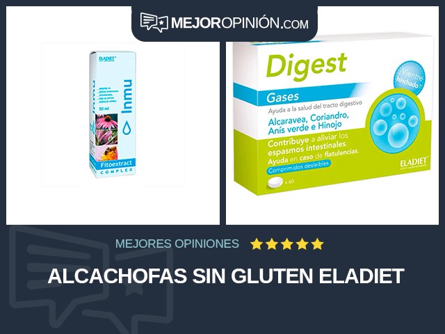 Alcachofas Sin gluten Eladiet