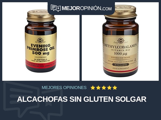 Alcachofas Sin gluten Solgar