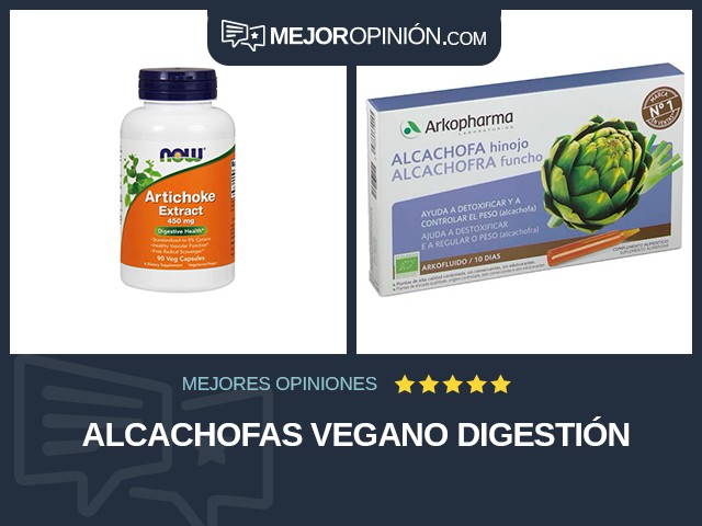 Alcachofas Vegano Digestión