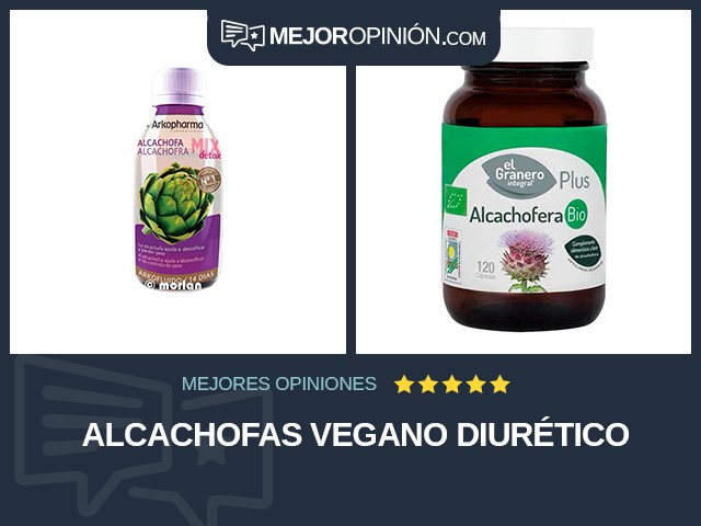 Alcachofas Vegano Diurético