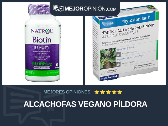 Alcachofas Vegano Píldora