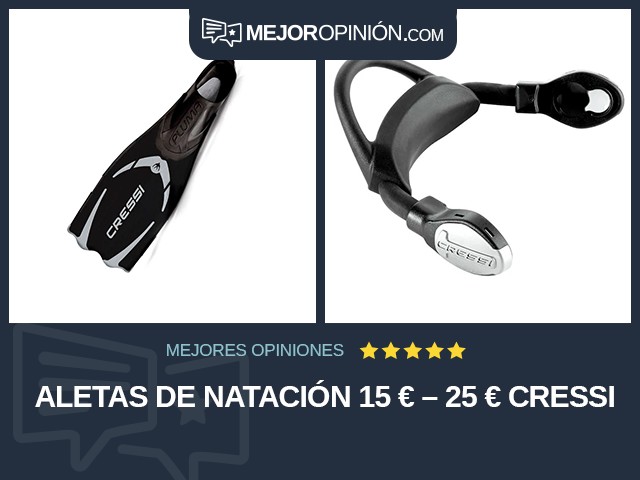 Aletas de natación 15 € – 25 € Cressi