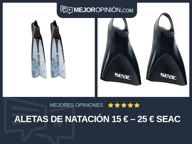 Aletas de natación 15 € – 25 € SEAC