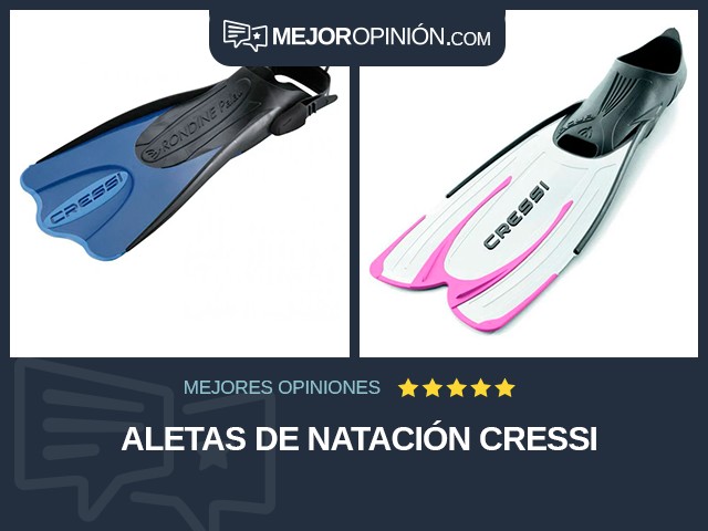 Aletas de natación Cressi