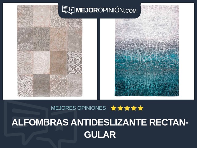 Alfombras Antideslizante Rectangular