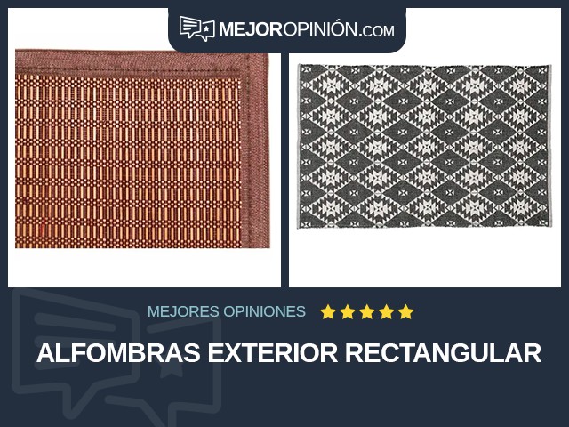 Alfombras Exterior Rectangular