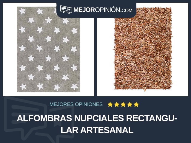 Alfombras nupciales Rectangular Artesanal