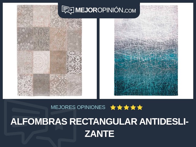 Alfombras Rectangular Antideslizante