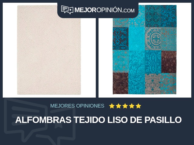 Alfombras Tejido liso De pasillo