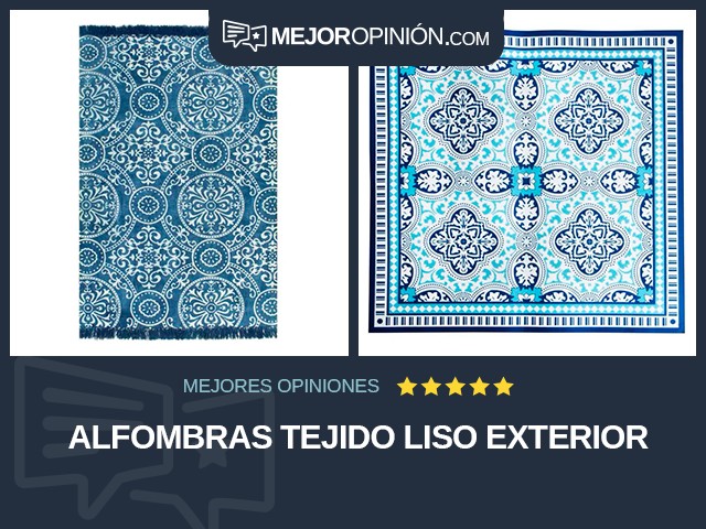 Alfombras Tejido liso Exterior