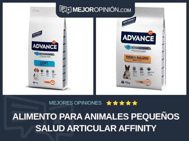 Alimento para animales pequeños Salud articular Affinity