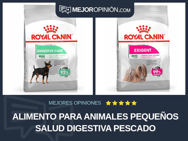 Alimento para animales pequeños Salud digestiva Pescado