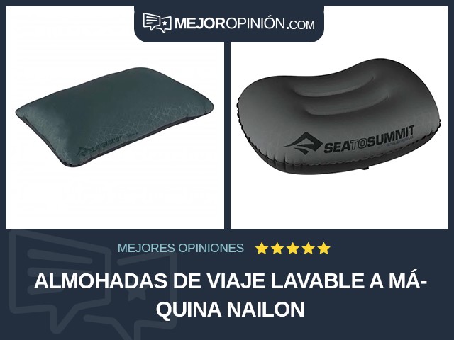 Almohadas de viaje Lavable a máquina Nailon