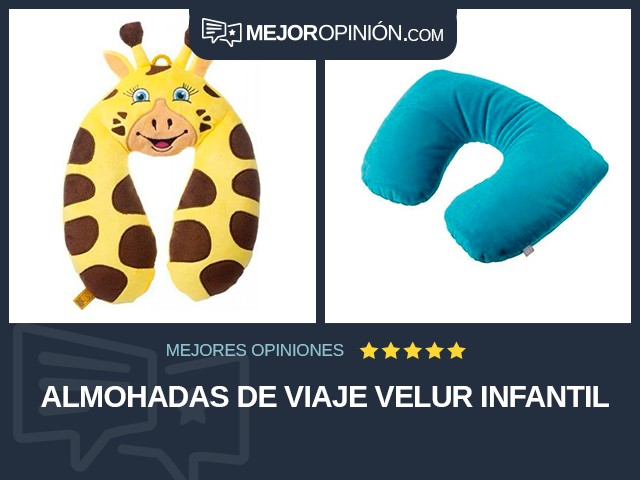 Almohadas de viaje Velur Infantil