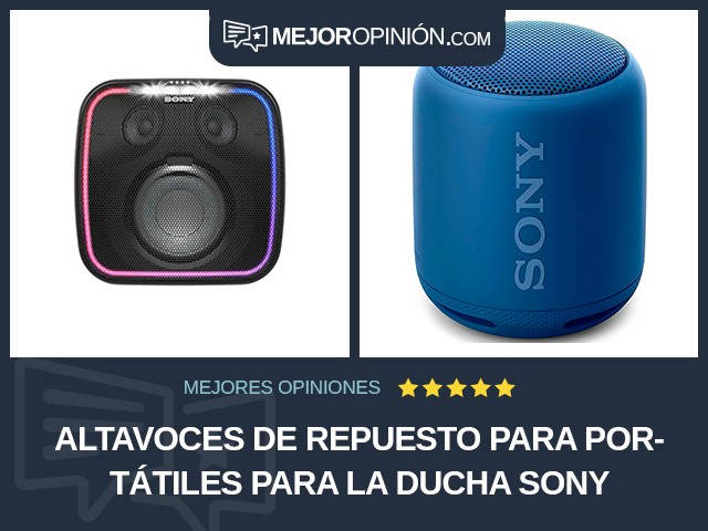 Altavoces de repuesto para portátiles Para la ducha Sony