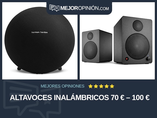 Altavoces Inalámbricos 70 € – 100 €