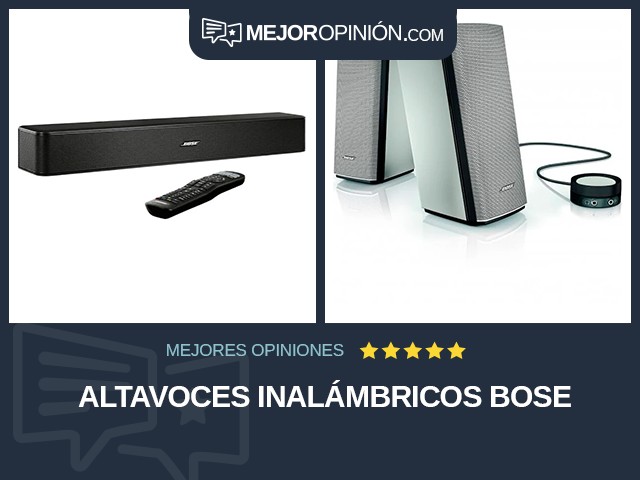 Altavoces Inalámbricos Bose