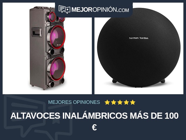 Altavoces Inalámbricos Más de 100 €