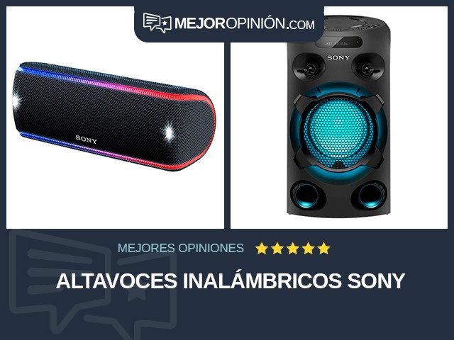 Altavoces Inalámbricos Sony