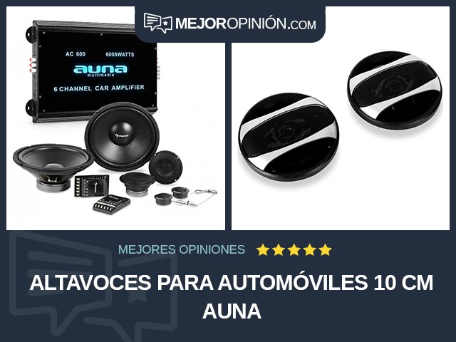 Altavoces para automóviles 10 cm Auna