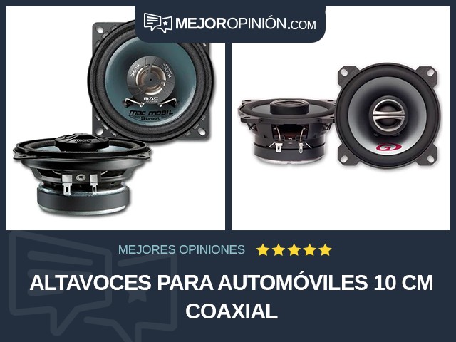 Altavoces para automóviles 10 cm Coaxial