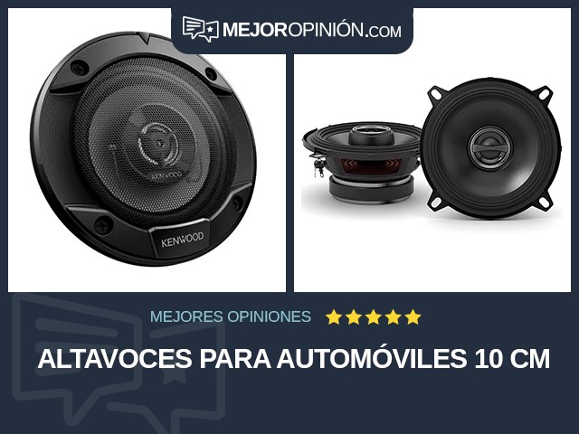 Altavoces para automóviles 10 cm