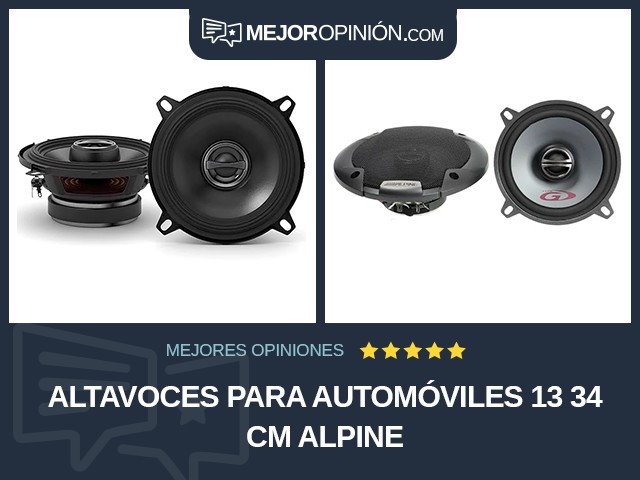 Altavoces para automóviles 13 34 cm Alpine