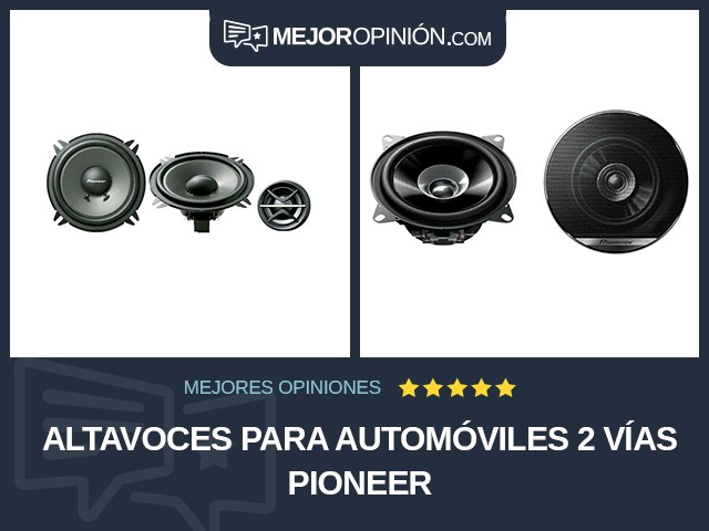 Altavoces para automóviles 2 vías Pioneer