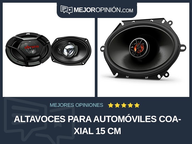 Altavoces para automóviles Coaxial 15 cm