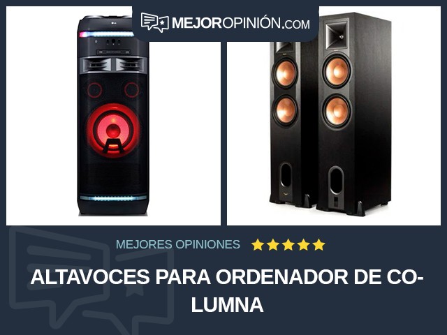 Altavoces Para ordenador De columna