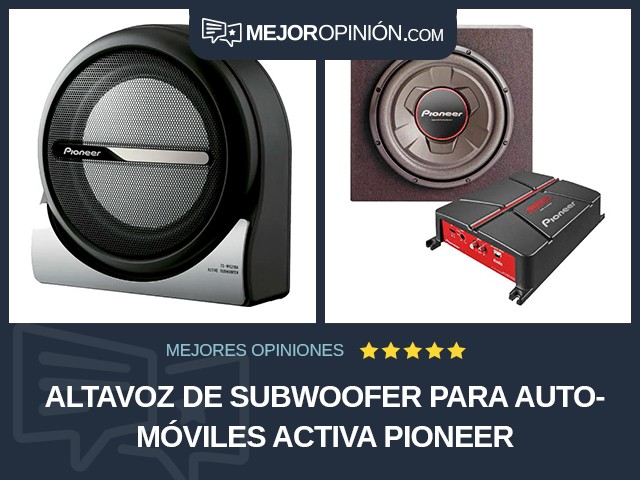 Altavoz de subwoofer para automóviles Activa Pioneer