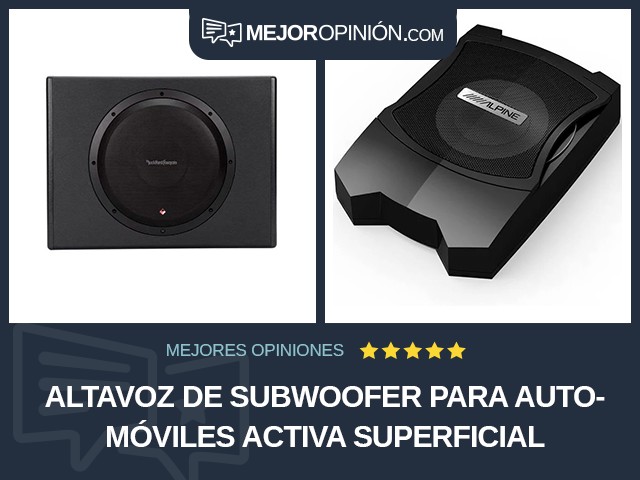 Altavoz de subwoofer para automóviles Activa Superficial