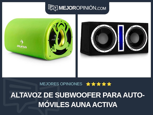 Altavoz de subwoofer para automóviles Auna Activa