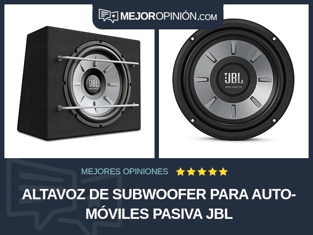 Altavoz de subwoofer para automóviles Pasiva JBL