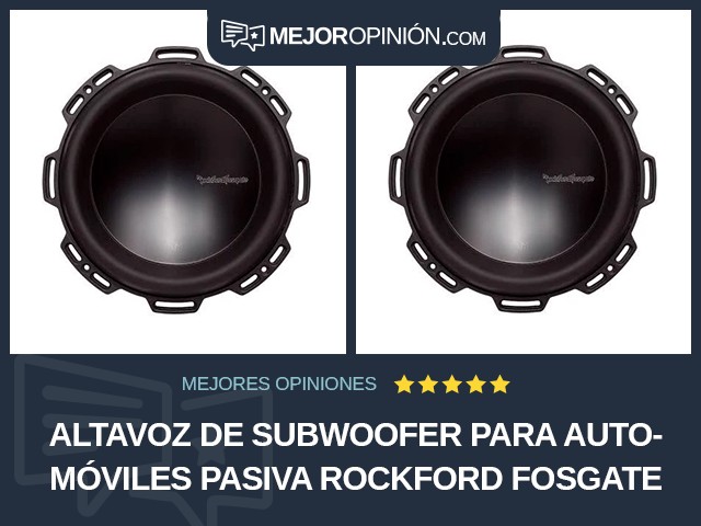 Altavoz de subwoofer para automóviles Pasiva Rockford Fosgate