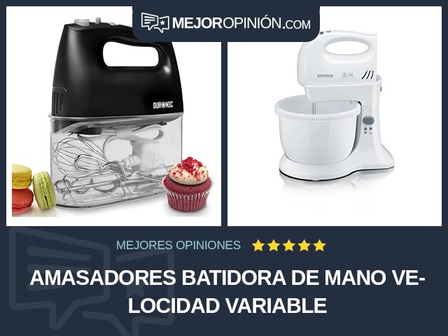 Amasadores Batidora de mano Velocidad variable