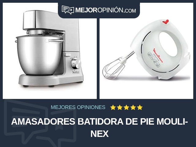 Amasadores Batidora de pie Moulinex