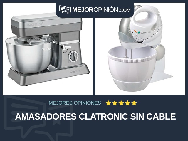 Amasadores Clatronic Sin cable