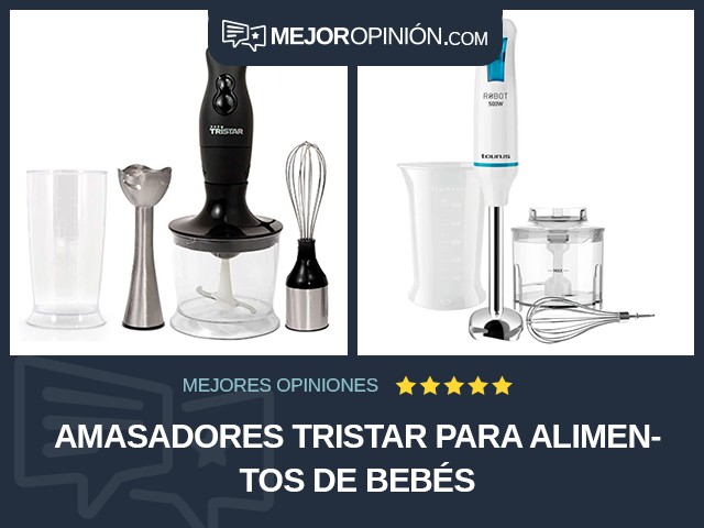 Amasadores Tristar Para alimentos de bebés