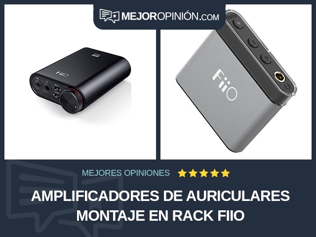 Amplificadores de auriculares Montaje en rack FiiO