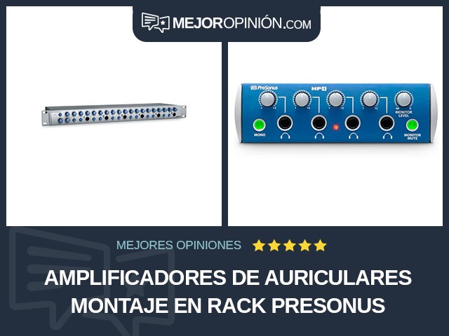 Amplificadores de auriculares Montaje en rack PreSonus